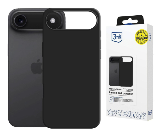 3MK Hardy MagSilicone Graphite do iPhone 17 Air 5903108664684 - 1360757 - zdjęcie